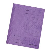 herlitz Schnellhefter Quality Karton violett DIN A4, 1 St.