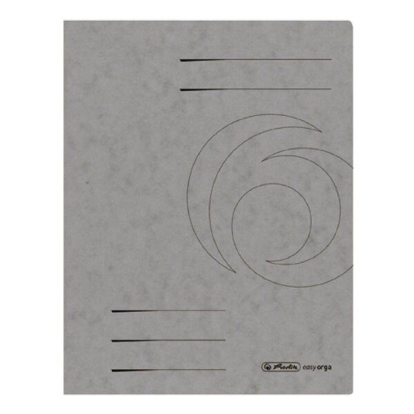 herlitz Schnellhefter Quality Karton grau DIN A4, 1 St.