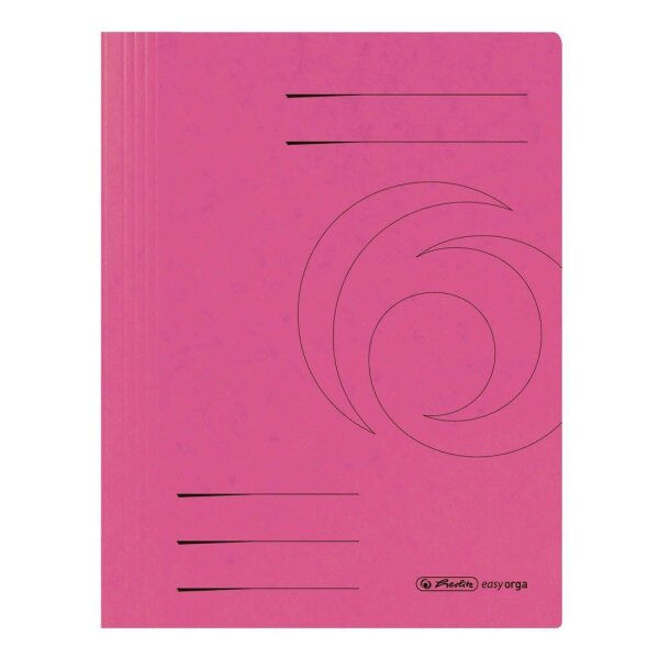 herlitz Schnellhefter Quality Karton pink DIN A4, 1 St.