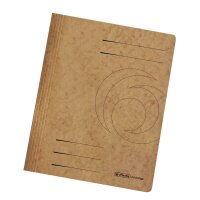 herlitz Schnellhefter Quality Karton braun DIN A4, 1 St.