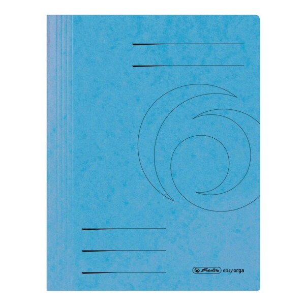 herlitz Schnellhefter Quality Karton hellblau DIN A4, 1 St.