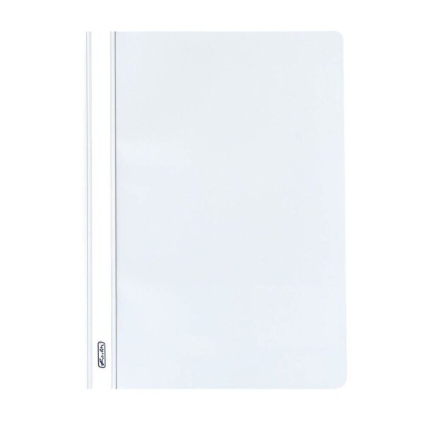 herlitz Schnellhefter Kunststoff weiß DIN A5, 1 St.