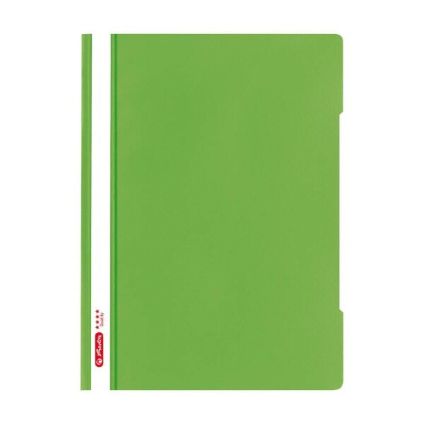 herlitz Schnellhefter Quality Kunststoff hellgrün DIN A4, 1 St.