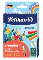 Pelikan Knete Creaplast farbsortiert, 160,0 g