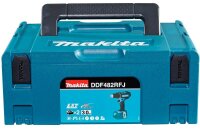 makita DDF482RFJ Akku-Bohrschrauber-Set 18,0 V, mit 2 Akkus
