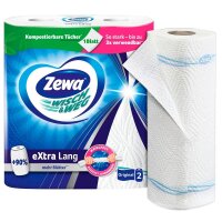 Zewa Küchenrollen WISCH&WEG eXtra Lang Original...