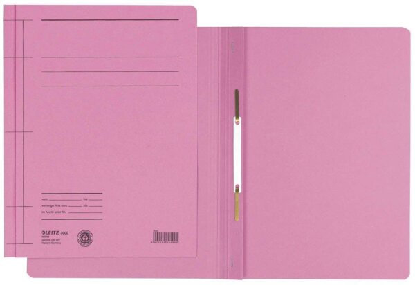 LEITZ Schnellhefter 3000 Karton pink DIN A4, 25 St.