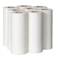 Zewa Küchenrollen WISCH&WEG Reinweiss 2-lagig, 8 Rollen