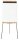 rocada Flipchart Natural Dreibein NAT0610