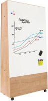 rocada Whiteboard-Ständer Natural braun 150,0 x...