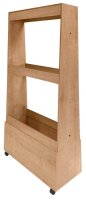 rocada Whiteboard-Ständer Natural braun 150,0 x...