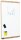 rocada Whiteboard Natural Skinboard 75,0 x 115,0 cm weiß lackierter Stahl