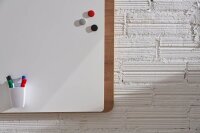 rocada Whiteboard Natural Skinboard 100,0 x 150,0 cm weiß lackierter Stahl