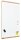 rocada Whiteboard Natural Skinboard 100,0 x 150,0 cm weiß lackierter Stahl