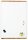 rocada Whiteboard Natural Skinboard 100,0 x 150,0 cm weiß lackierter Stahl