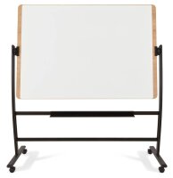 rocada mobiles Whiteboard Natural 150,0 x 100,0 cm weiß lackierter Stahl