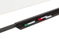 rocada mobiles Whiteboard Natural 150,0 x 100,0 cm weiß lackierter Stahl