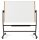rocada mobiles Whiteboard Natural 150,0 x 100,0 cm weiß lackierter Stahl