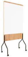 rocada mobiles Whiteboard Natural 100,0 x 120,0 cm...
