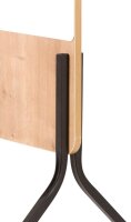 rocada mobiles Whiteboard Natural 100,0 x 120,0 cm weiß lackierter Stahl