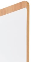 rocada mobiles Whiteboard Natural 100,0 x 120,0 cm weiß lackierter Stahl