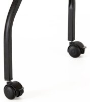 rocada mobiles Whiteboard Natural 100,0 x 120,0 cm weiß lackierter Stahl