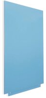 rocada Whiteboard Skin 100,0 x 150,0 cm blau lackierter Stahl