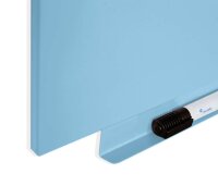 rocada Whiteboard Skin 100,0 x 150,0 cm blau lackierter Stahl