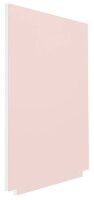 rocada Whiteboard Skin 100,0 x 150,0 cm pink lackierter Stahl