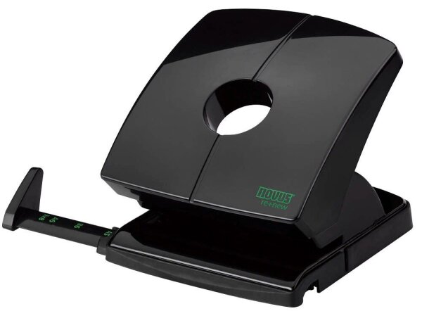 novus Locher B230 RE+NEW schwarz, 1 St.