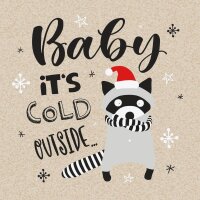 PAPSTAR Servietten It´s cold outside 20 St.  ( 89363 )