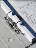 DURABLE Klemmhefter 30 EASY FILE dunkelblau, 25 St.