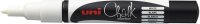 uni-ball uni Chalk PWE-3MS Kreidemarker weiß 1,0...