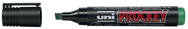 uni-ball Uni Prockey PM-126 Flipchart-Marker grün 3,0 - 6,0 mm, 1 St.