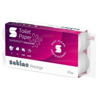 Satino Toilettenpapier prestige Kamille 3-lagig, 8 Rollen
