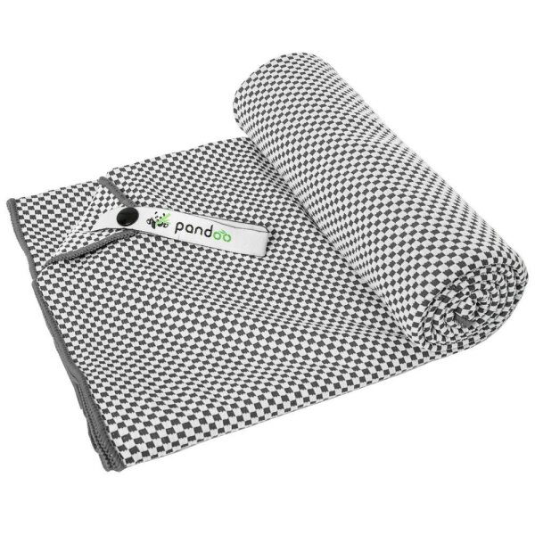 pandoo Badetuch L dunkelgrau 80,0 x 160,0 cm