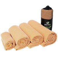 pandoo Badetuch L orange 80,0 x 160,0 cm