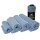 pandoo Badetuch L blau 80,0 x 160,0 cm
