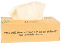pandoo Taschentücherbox 3-lagig weiß, 100 St.