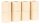 pandoo Toilettenpapier 3-lagig Bambus, 8 Rollen