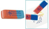 Läufer Radiergummi Universal rot/blau, 1 St.