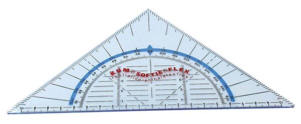 KUM Geometrie-Dreieck 220 Softie Flex 22,0 cm