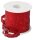 PRÄSENT Geschenkband Glitter Star mattglänzend rot 10,0 mm x 100,0 m