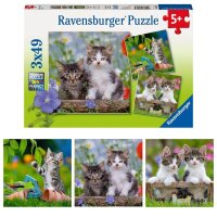 Ravensburger Süße Samtpfötchen Puzzle, 3...
