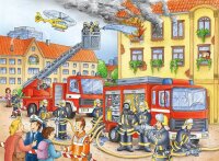 Ravensburger Unsere Feuerwehr XXL Puzzle, 100 Teile
