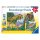 Ravensburger Herrscher der Urzeit Puzzle, 3 x 49 Teile