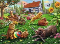 Ravensburger XXL Entdecker auf vier Pfoten XXL Puzzle,...