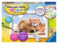 Ravensburger Malen-nach-Zahlen Tierliebe mehrfarbig