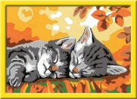 Ravensburger Malen-nach-Zahlen Kätzchen im Herbst...