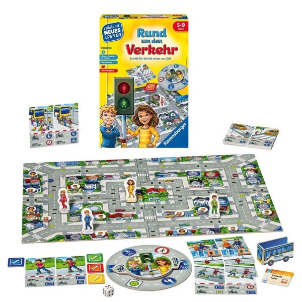 Ravensburger Rund um den Verkehr Brettspiel, 1 St.